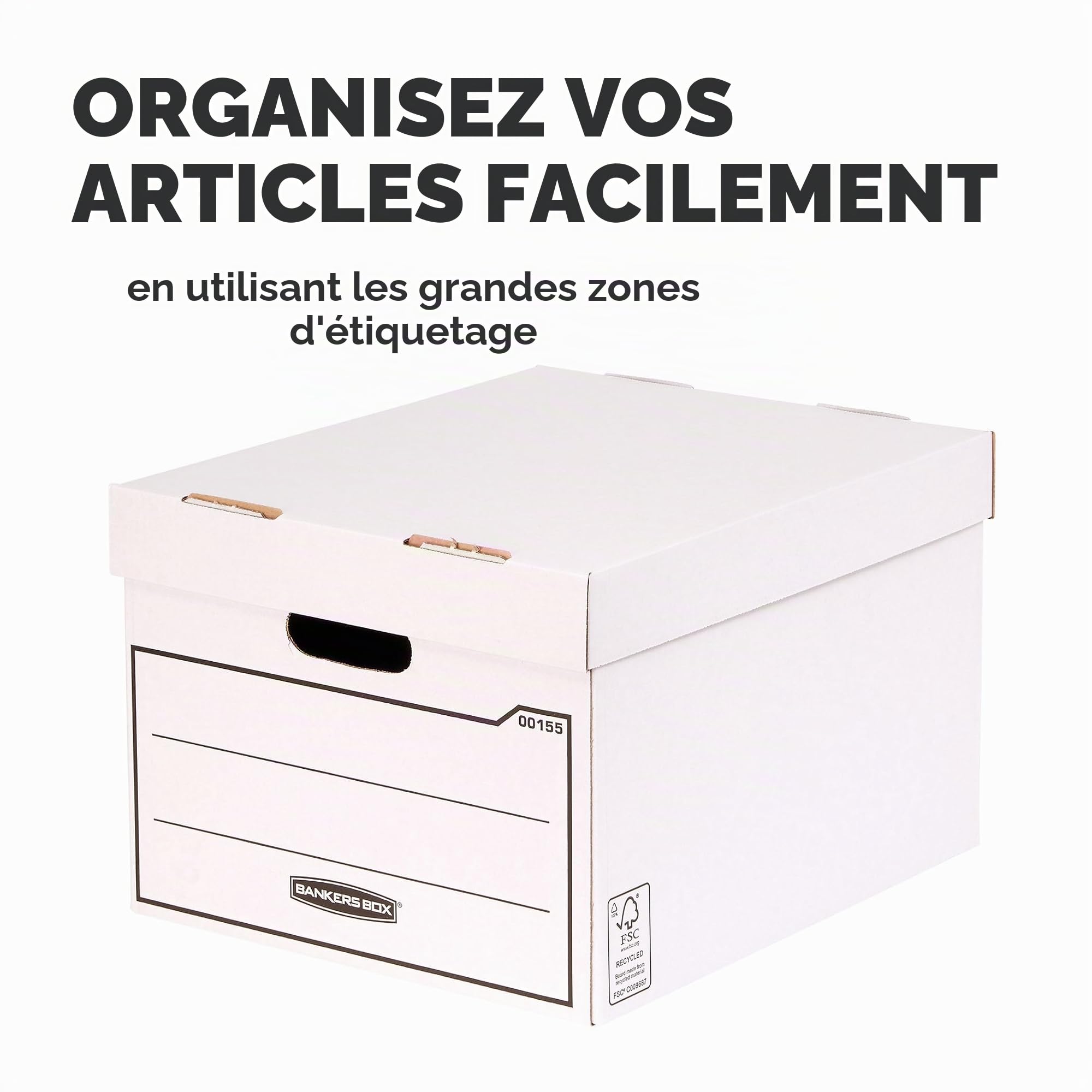 fellowes-bankers-box-bo-te-de-rangement-multi-usage-blanche-lot-de-10 image 4