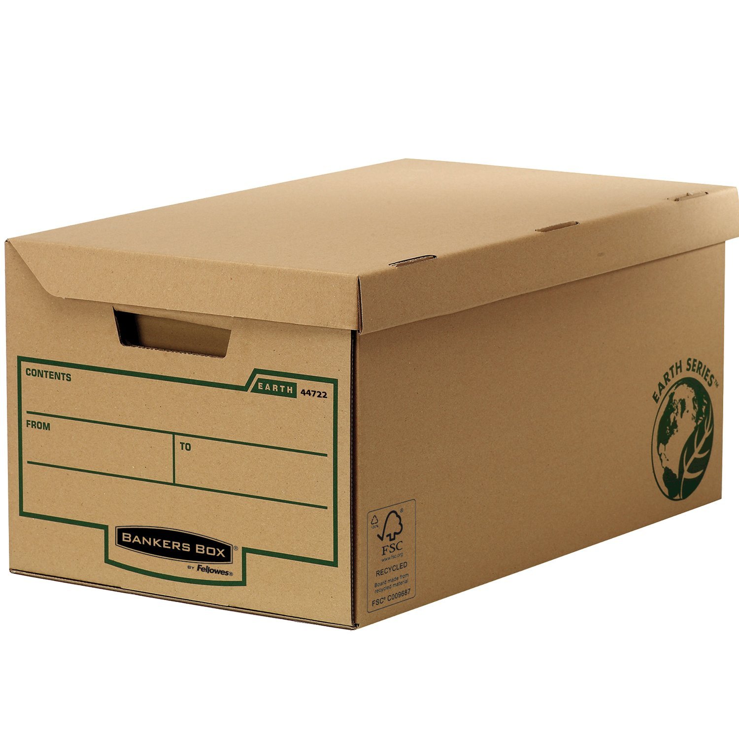 fellowes-bankers-box-earth-series-flip-top-cube-conteneur-32-5x26x37-5cm-marron- image 2