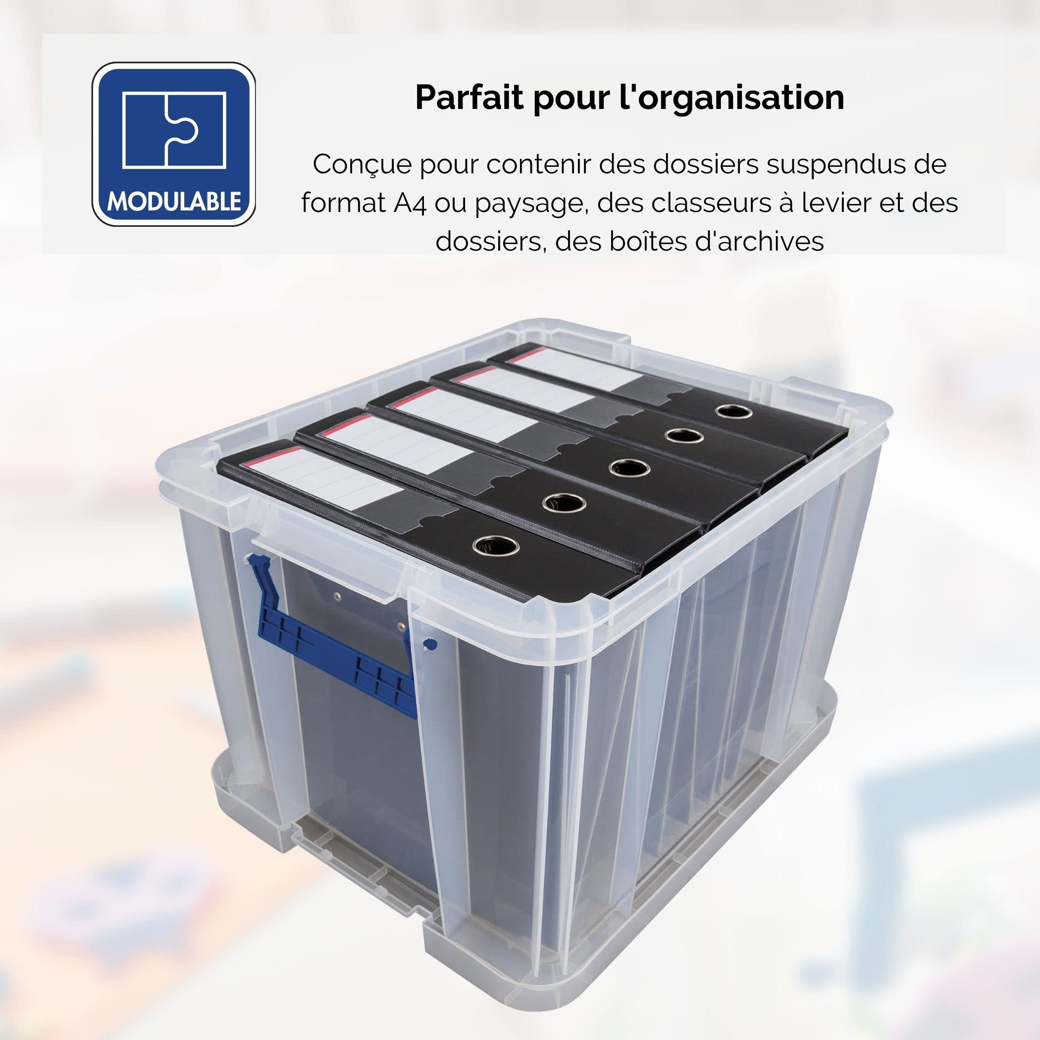 bankers-box-prostore-bo-te-de-rangement-36-l-30-x-37-x-31-cm-transparent-avec-co image 4