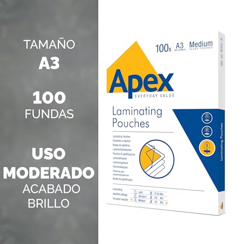 fellowes-apex-pochettes-de-plastification-a3-finition-brillante-100-feuilles-80- image 7