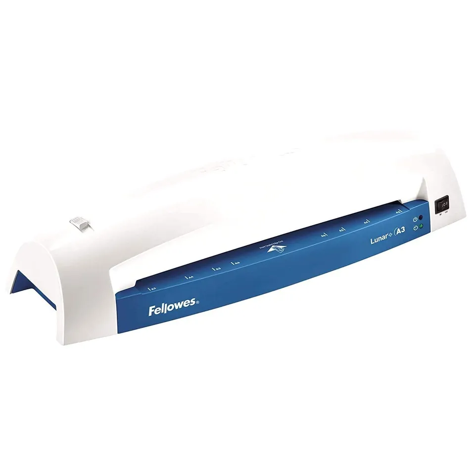 fellowes-lunar-plastifieuse-a3-bleu-80-125-microns-sans-bourrage image 1