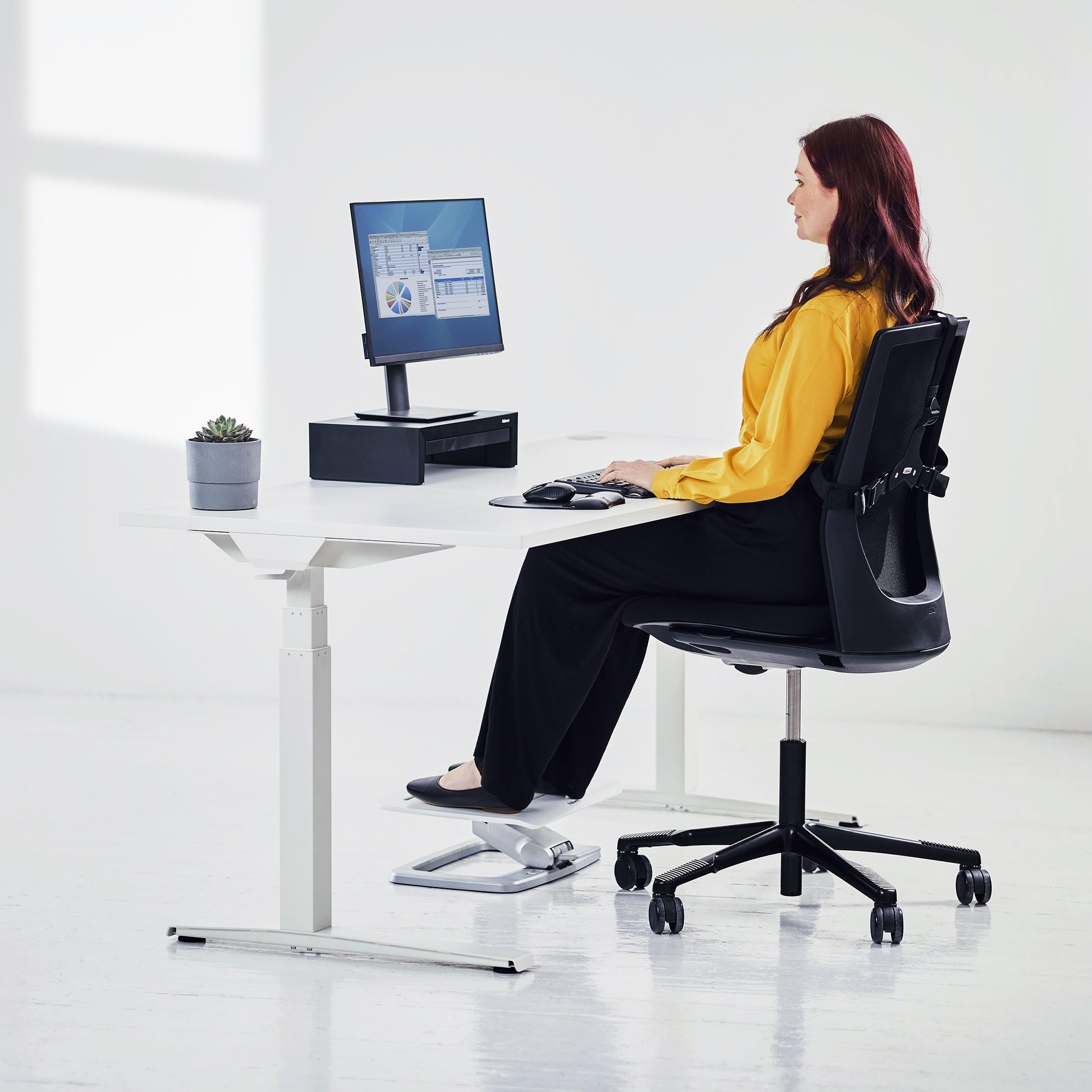 fellowes-designer-suites-support-moniteur-jusqu-21-3-hauteurs-avec-tiroir-noir image 8