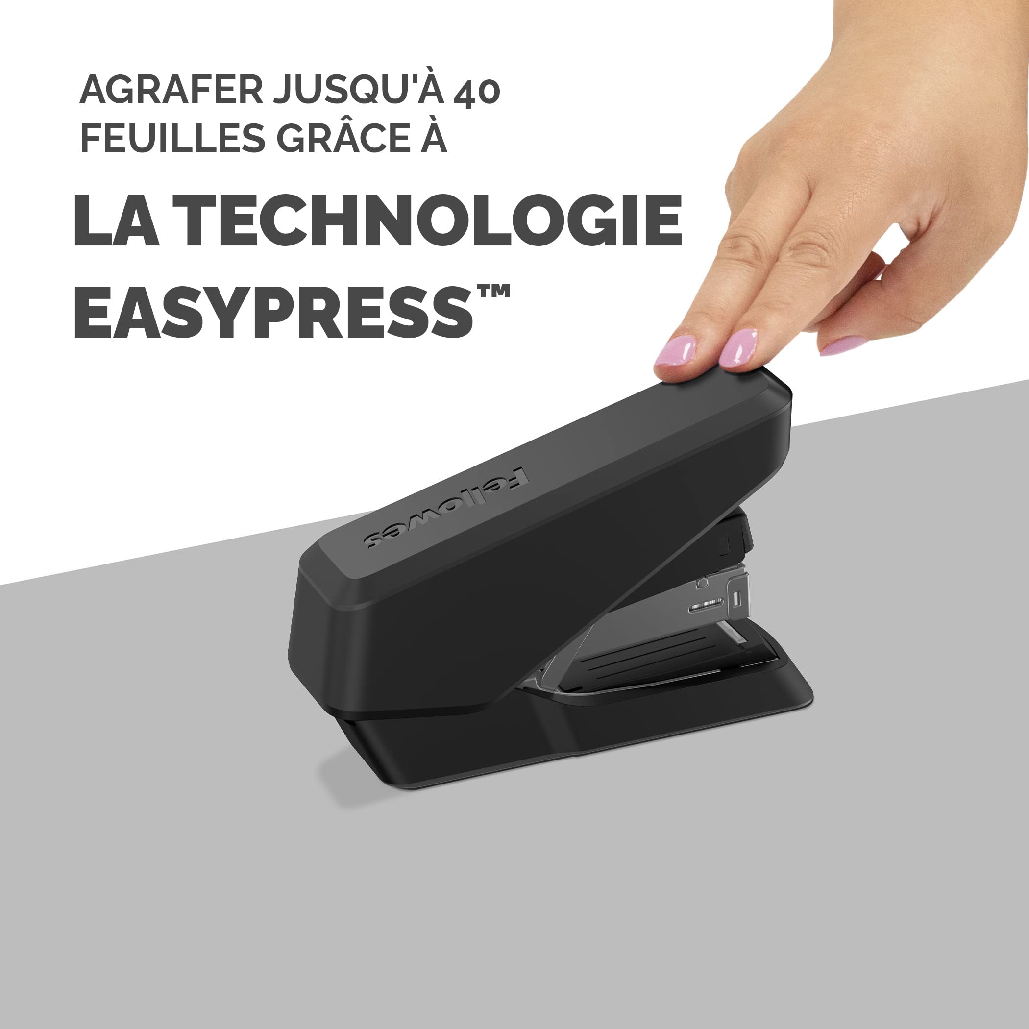 fellowes-easypress-lx860-agrafeuse-manuelle-40-feuilles-noir image 4