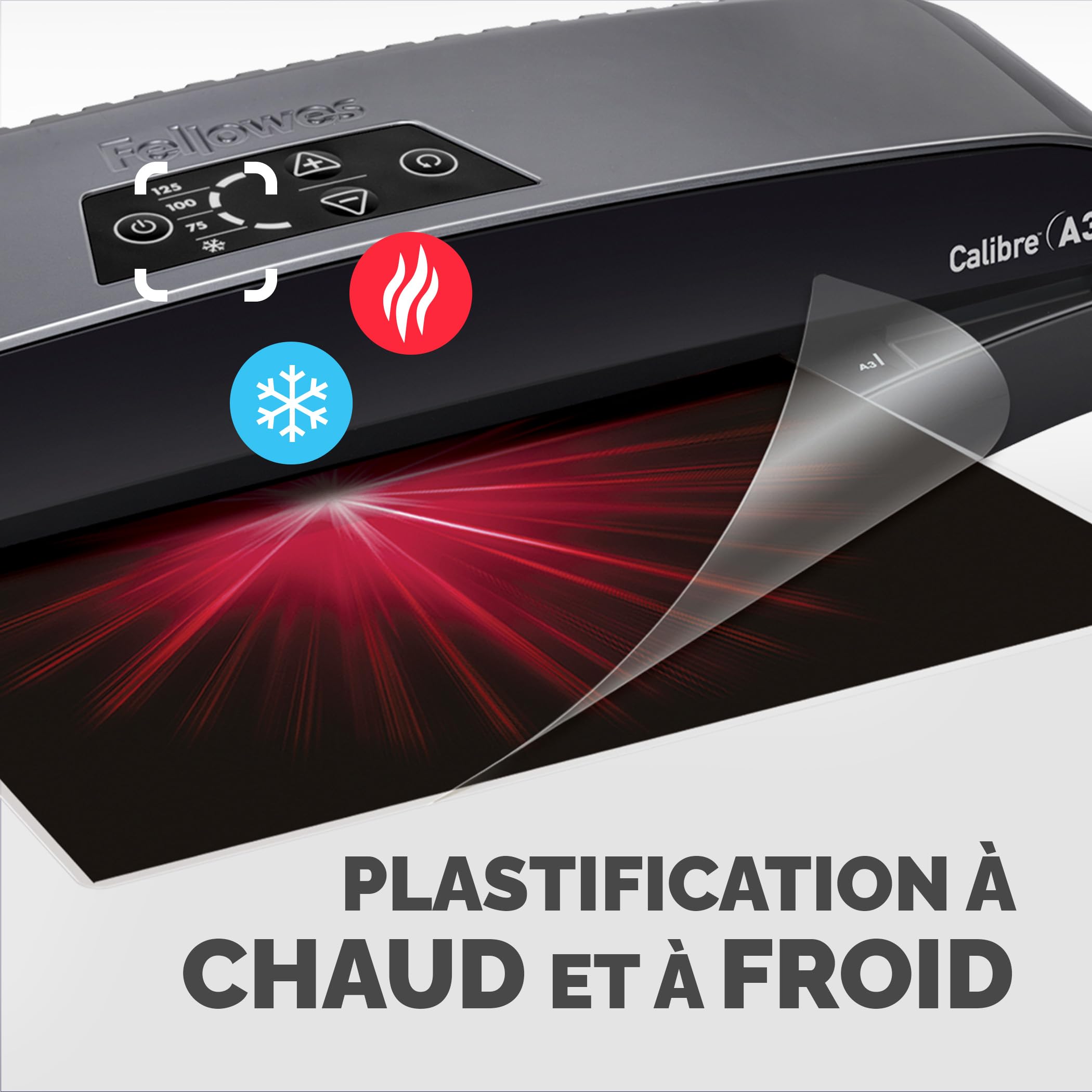 fellowes-5740201-plastifieuse-calibre-a3-80-125-microns-avec-10-pochettes image 5