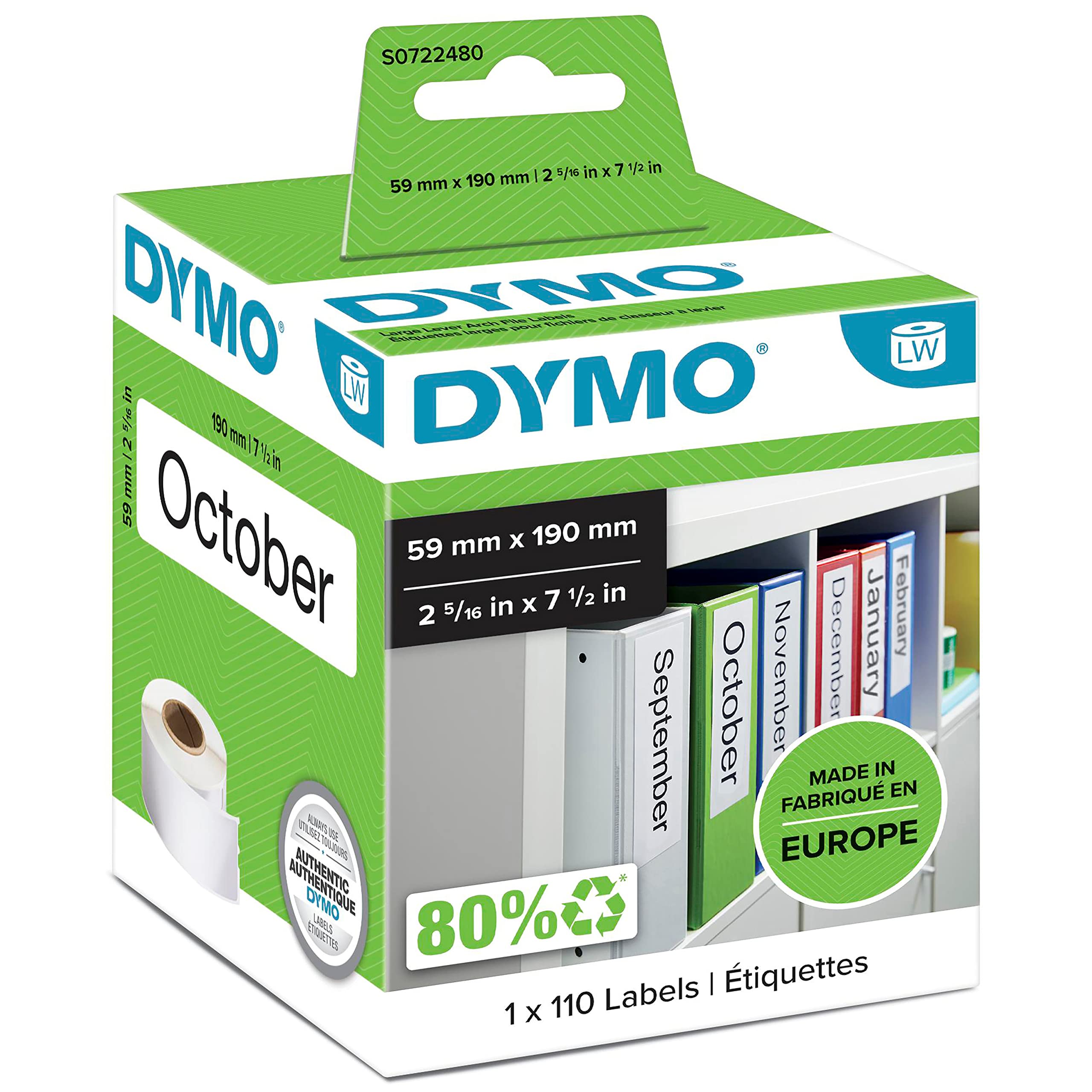dymo-99017-s0722460-rouleau-220-tiquettes-dossiers-suspendus-50-x-12-mm image 8