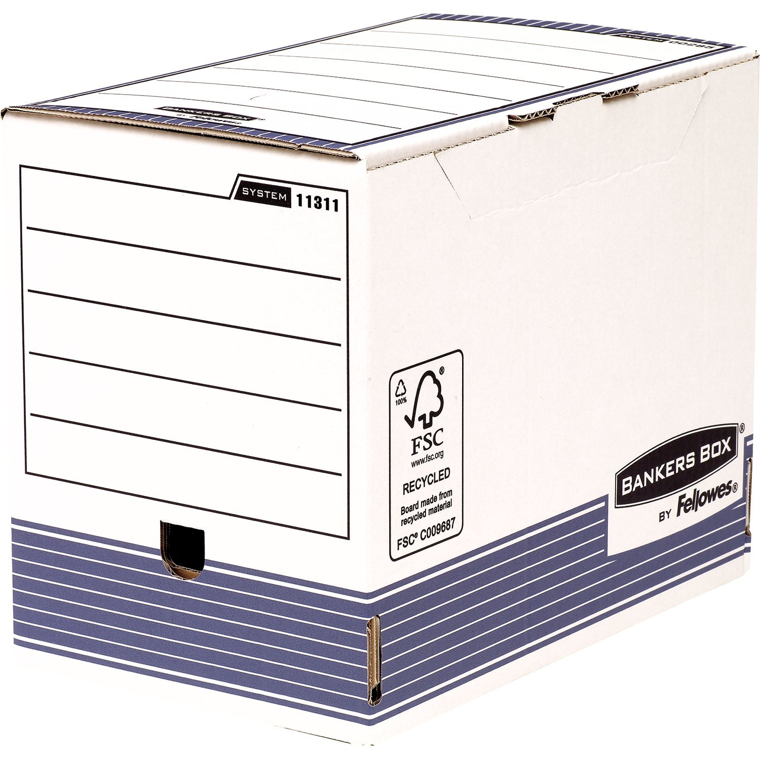 fellowes-bo-te-d-archives-20-cm-a4-montage-automatique image 1