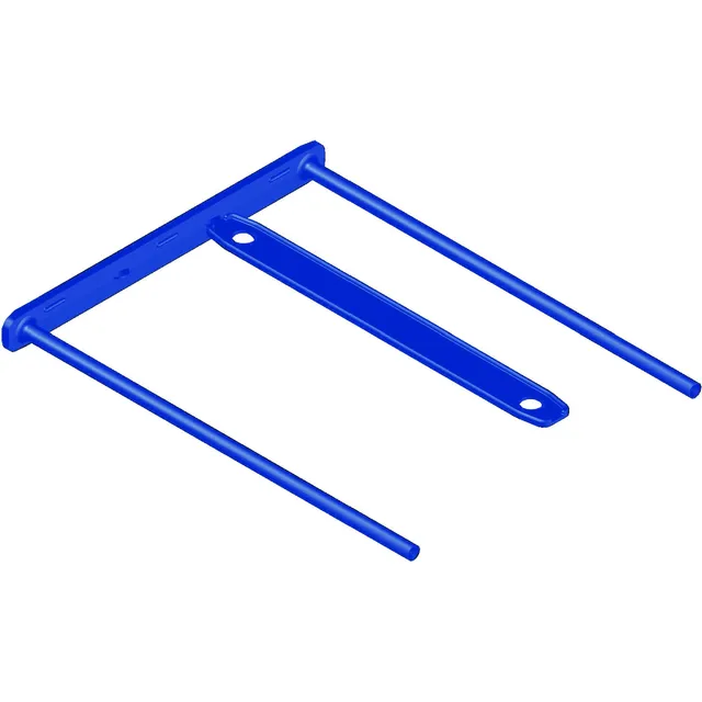 fellowes-bankers-box-clips-d-archivage-10-cm-bleu-lot-de-100-onglets image 1