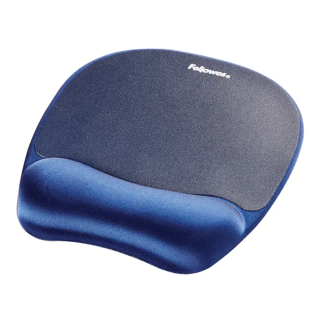 fellowes-everyday-tapis-de-souris-ergonomique-avec-repose-poignet-bleu image 1