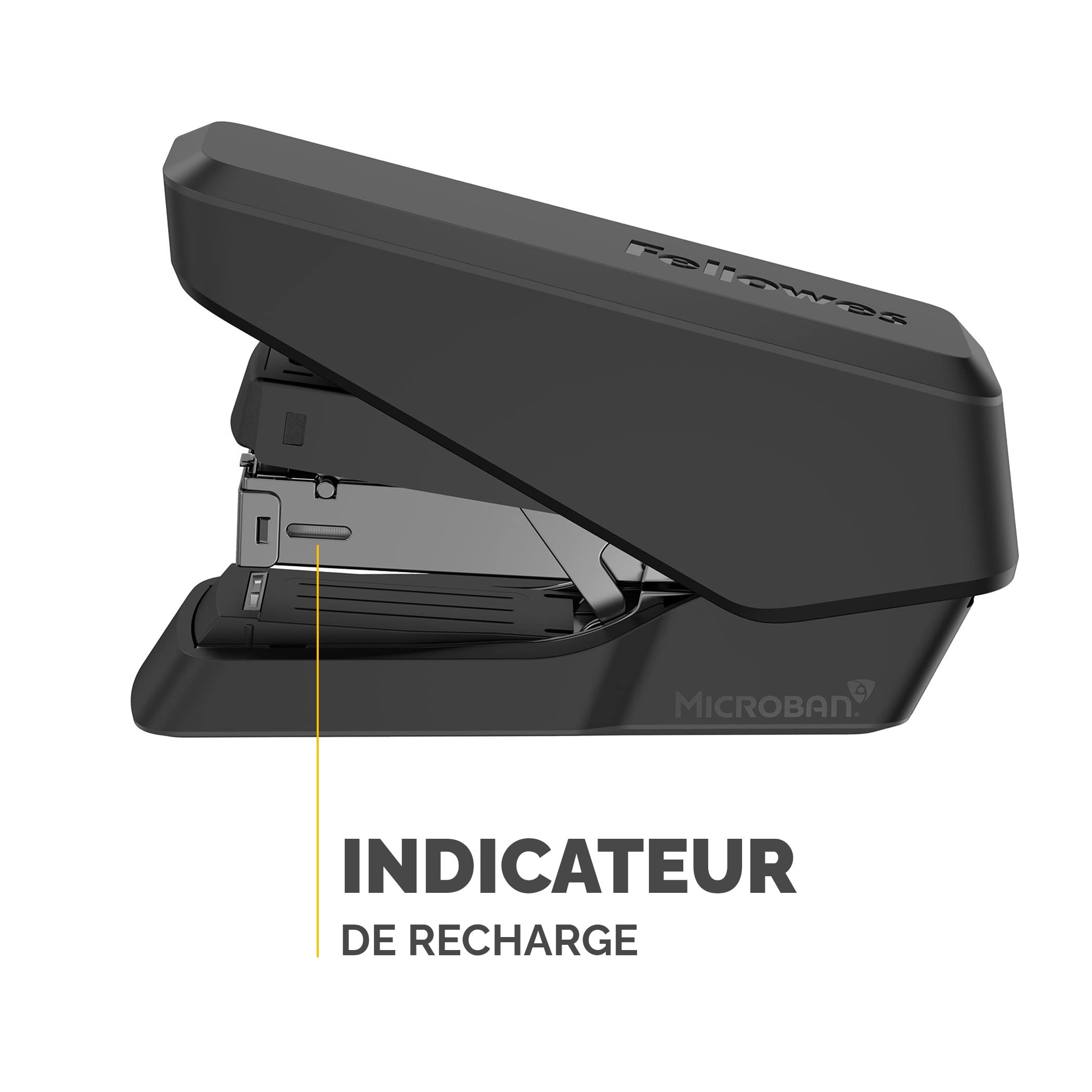 fellowes-easypress-lx860-agrafeuse-manuelle-40-feuilles-noir image 6