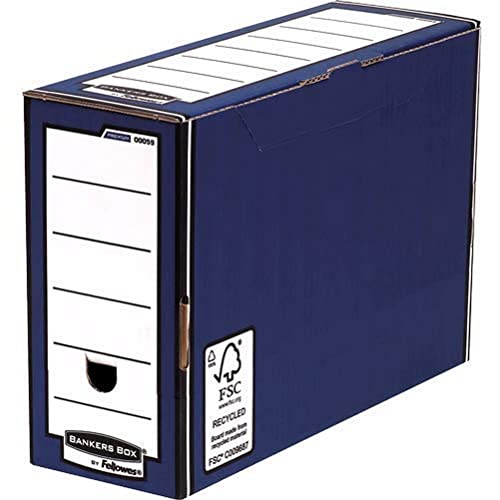 bankers-box-premium-bo-te-d-archivage-dos-127-mm-bleue-lot-de-5 image 2