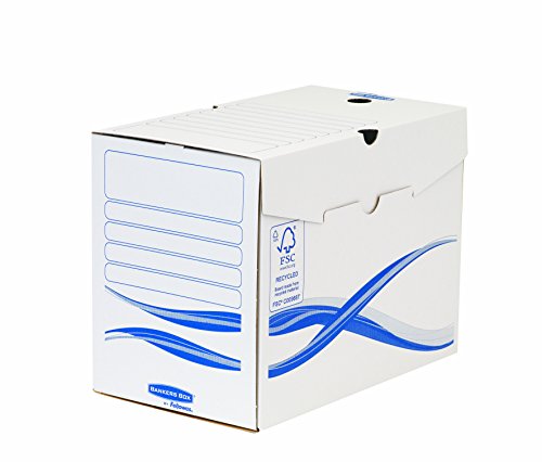 fellowes-basic-lot-de-10-bo-tes-archives-a4-dos-200-mm-blanc-bleu image 8