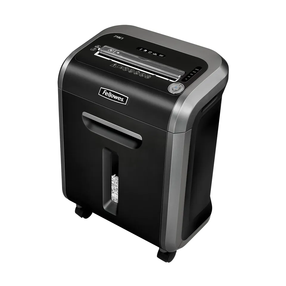 fellowes-powershred-79ci-destructeur-coupe-crois-e-p-4-16-feuilles-23l-noir image 1