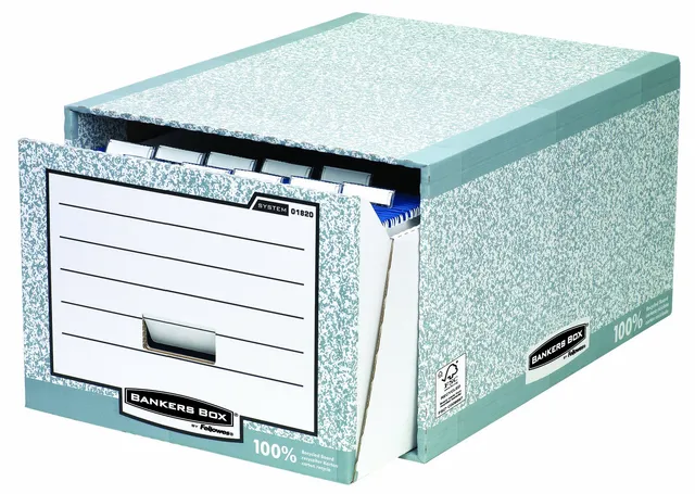 fellowes-r-kive-system-bo-te-archives-tiroir-lot-de-5 image 1