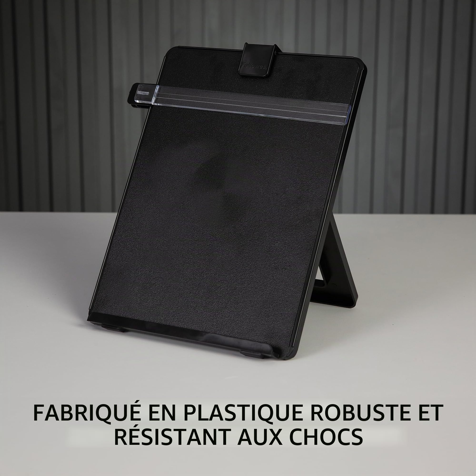 fellowes-porte-copies-chevalet-avec-guide-lignes-et-pince-documents-jusqu-125-fe image 2