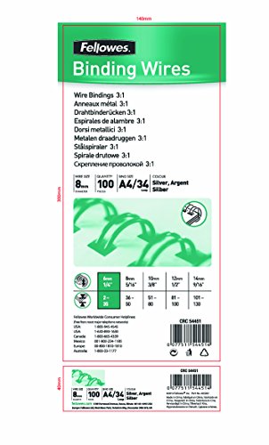 fellowes-54451-anneaux-m-tal-8-mm-argent-bo-te-de-100 image 6