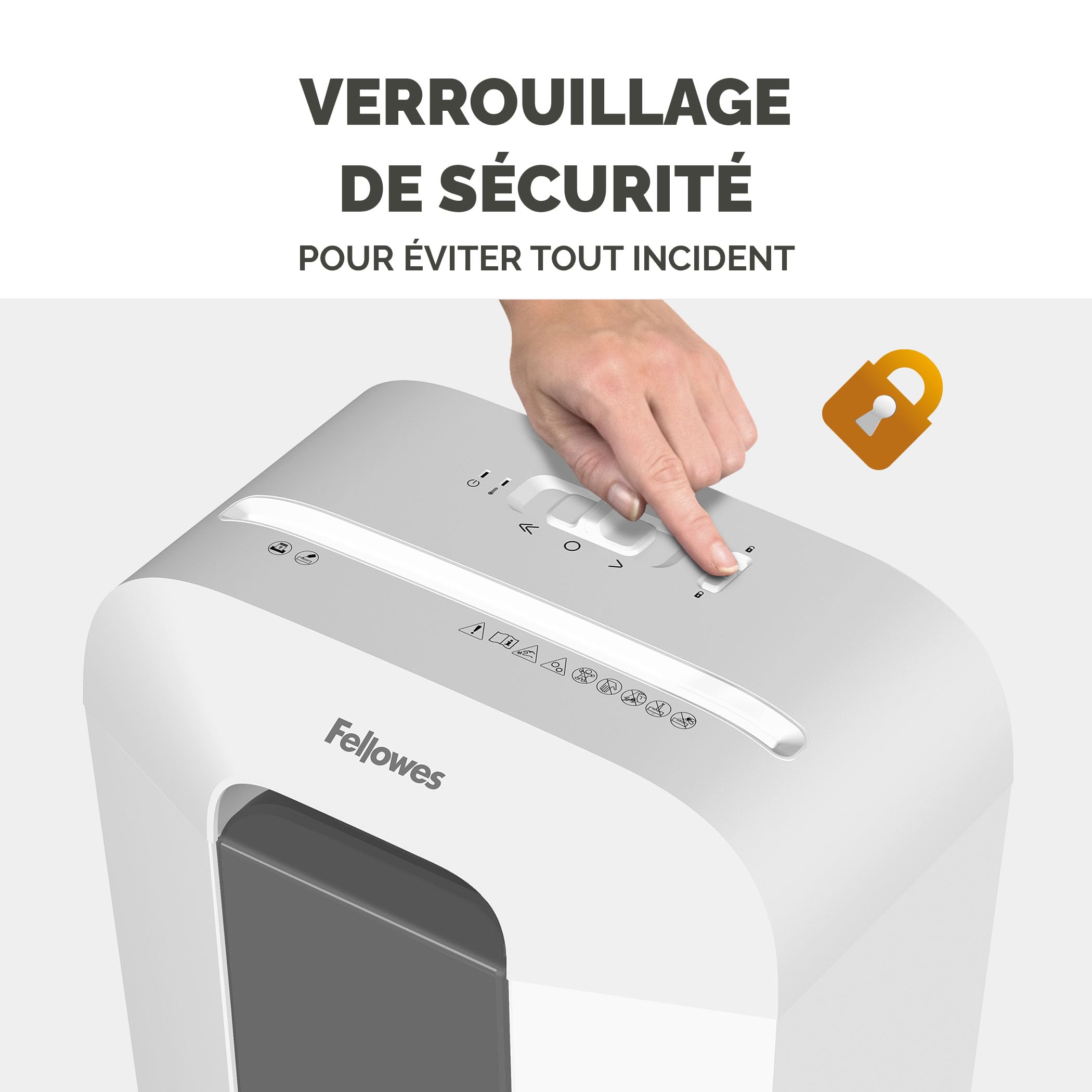 fellowes-lx50-destructeur-coupe-crois-e-9-feuilles-17l-blanc-p-4 image 4