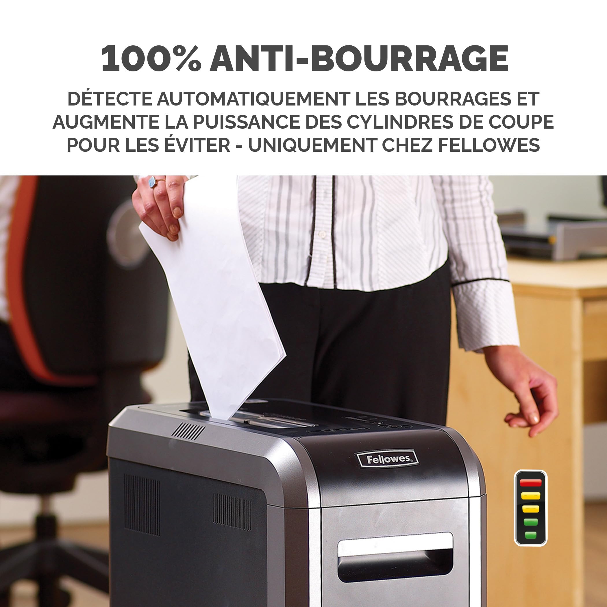 fellowes-powershred-125ci-destructeur-coupe-crois-e-20-feuilles-p-4-noir-anti-bo image 4
