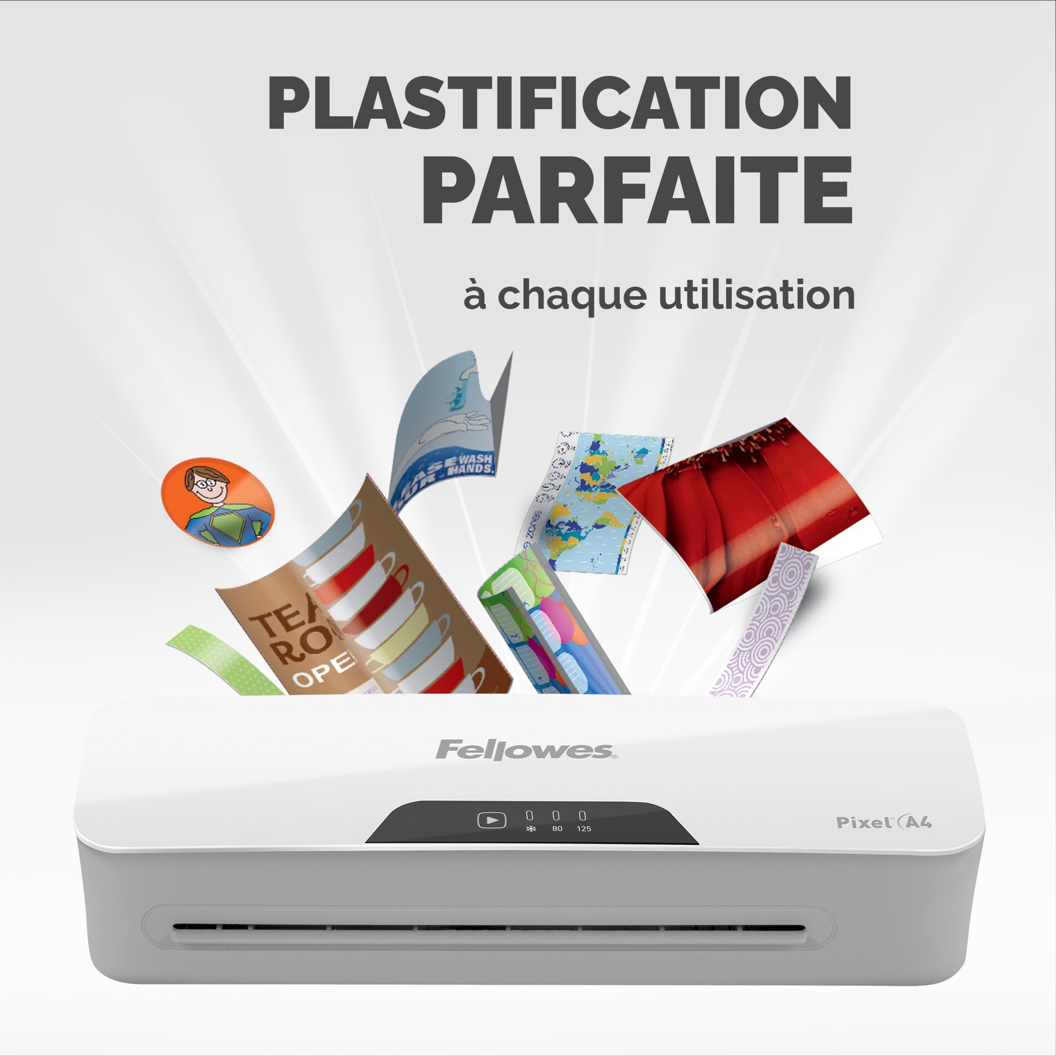 fellowes-pixel-plastifieuse-a4-125-microns-10-pochettes image 7