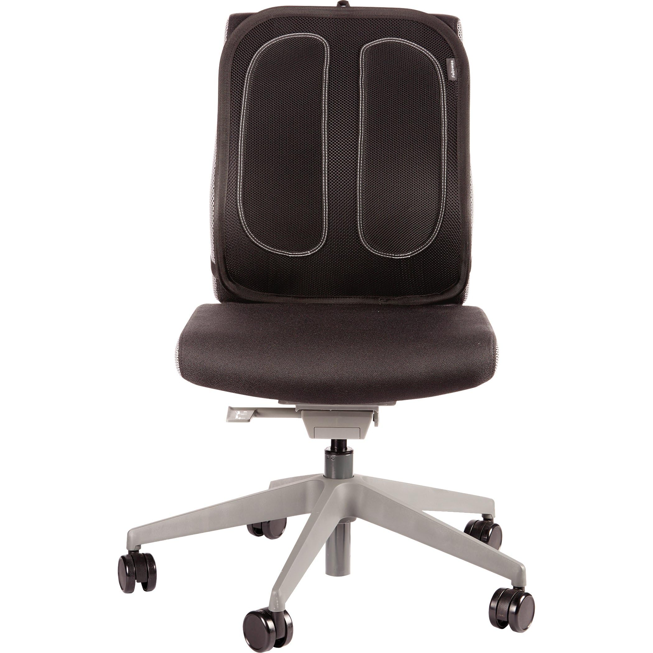 fellowes-office-suites-support-dorsal-maille-noir-soutien-lombaire image 4