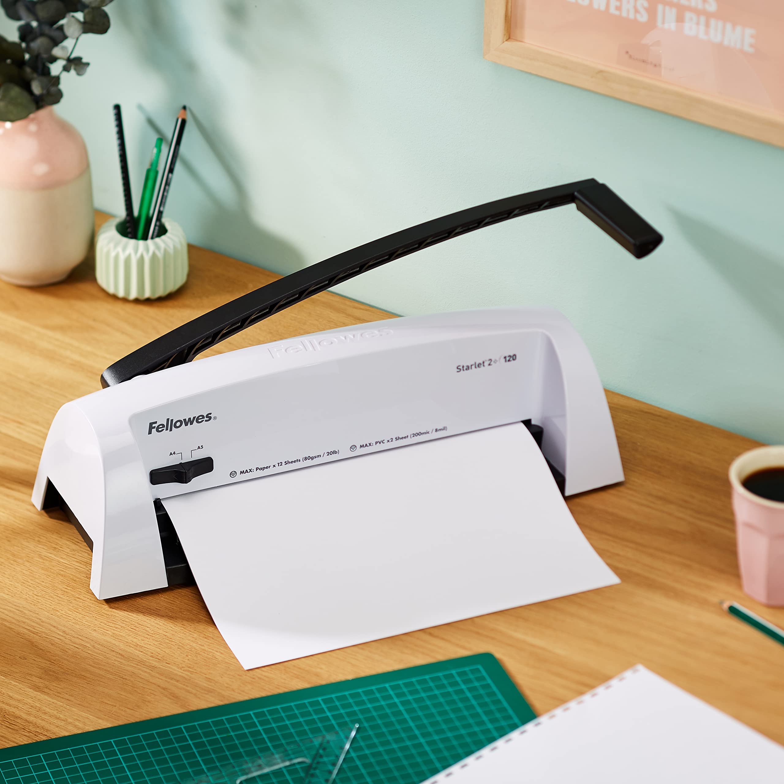 fellowes-starlet-2-machine-relier-manuelle-anneaux-plastique-a4 image 2