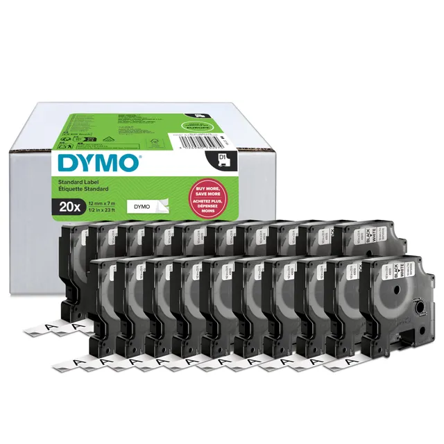 dymo-labelwriter-tiquettes-multi-usages-19-x-51-mm-24-rouleaux-de-500-tiquettes image 1