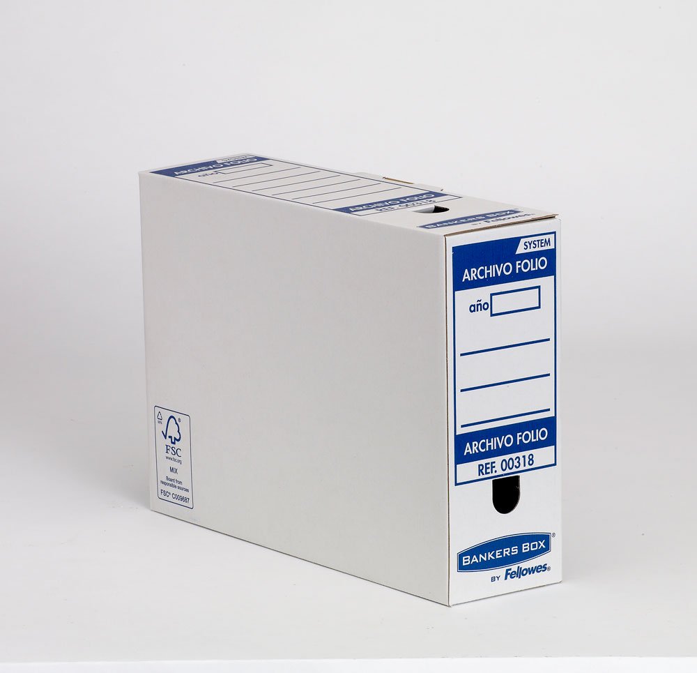 bankers-box-0031802-classeur-d-finitif-dos-100-mm-folio-blanc-et-bleu-montage-au image 2
