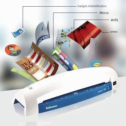 fellowes-lunar-plastifieuse-a3-bleu-80-125-microns-sans-bourrage image 3