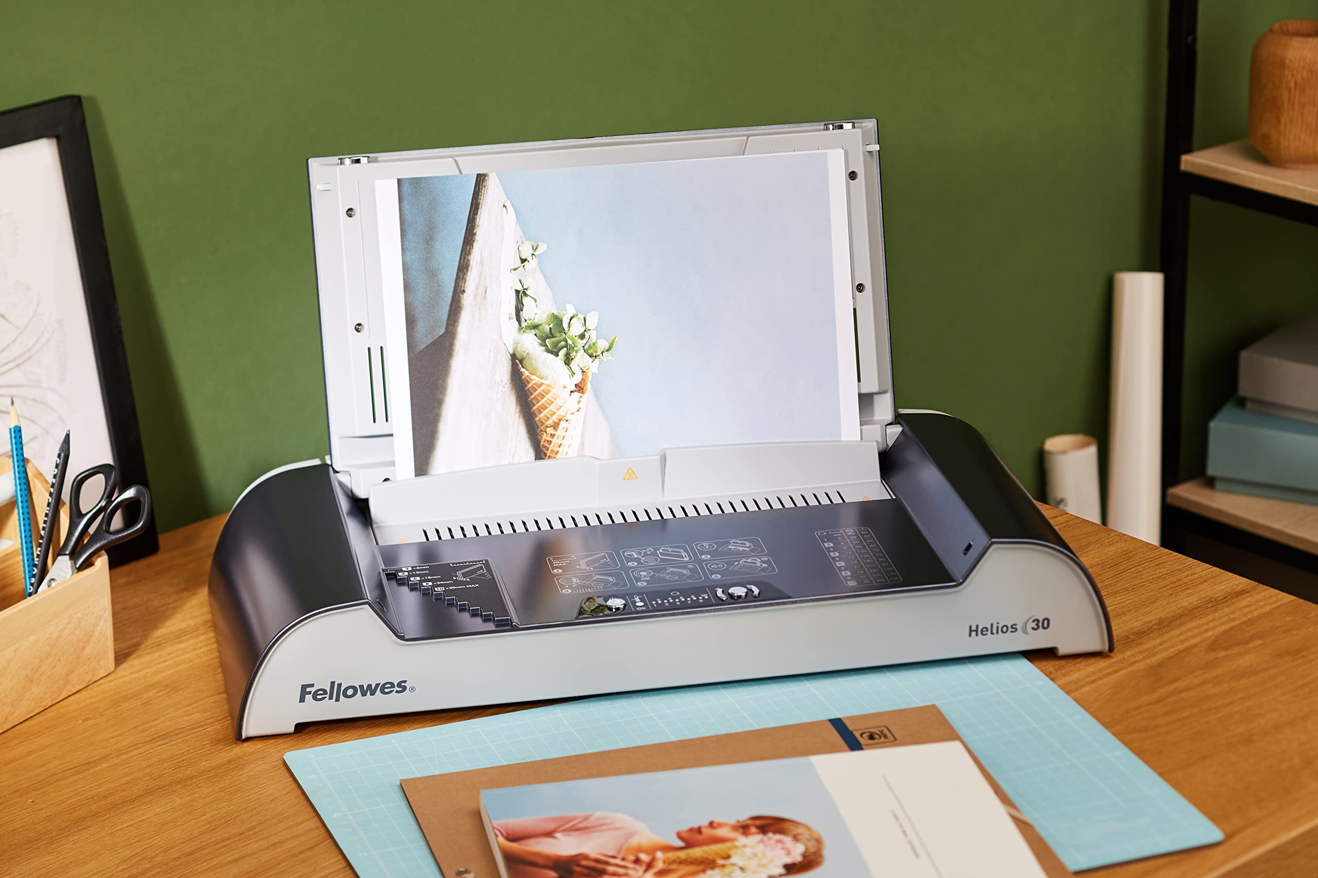 fellowes-helios-30-thermorelieur-a4-300-feuilles-noir-et-gris image 5