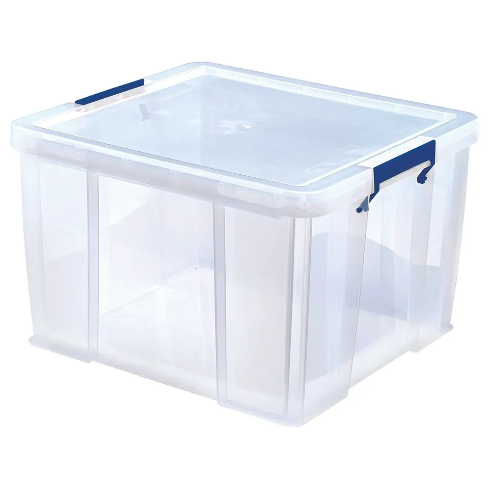 fellowes-bankers-box-prostore-bo-te-de-rangement-48-l-transparente image 1