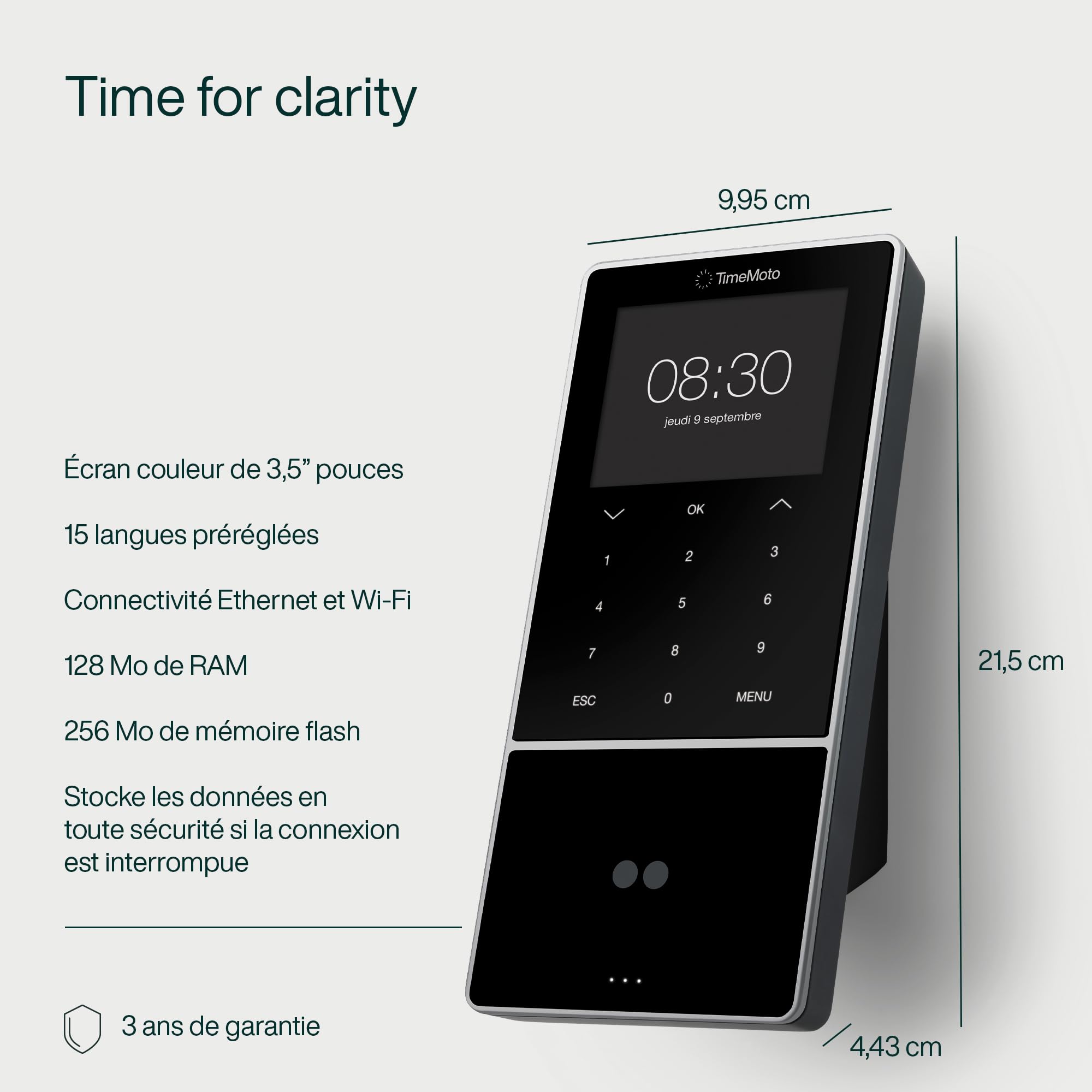 timemoto-tm-838-sc-pointeuse-cloud-face-id-rfid-pin-200-utilisateurs image 8