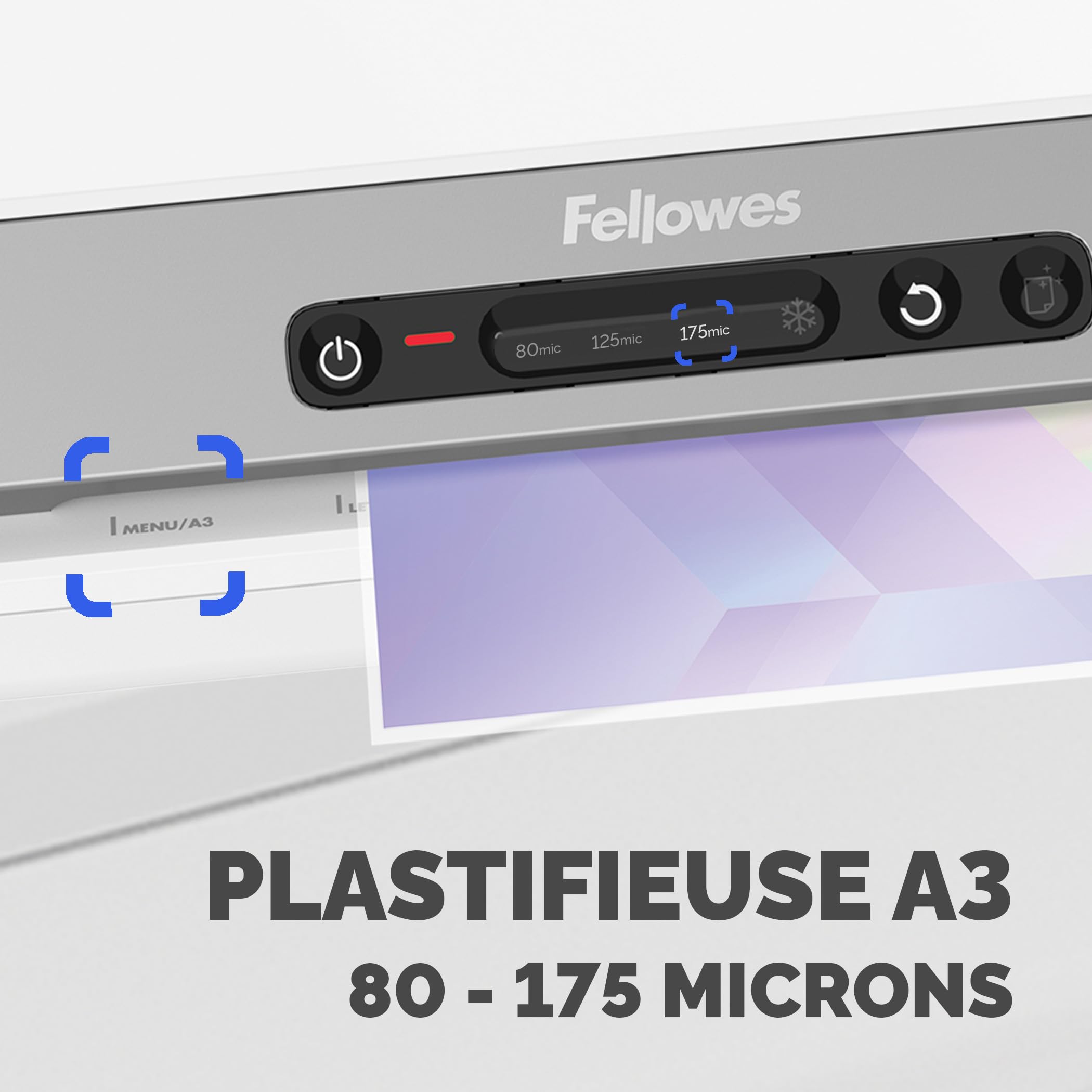 fellowes-amaris-a3-plastifieuse-80-175-microns-instaheat image 5