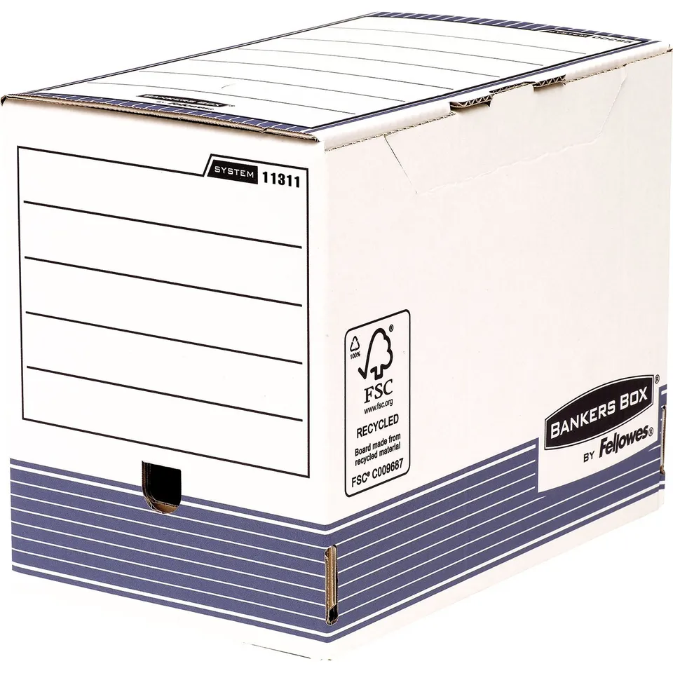 fellowes-bo-te-d-archives-20-cm-a4-montage-automatique image 1