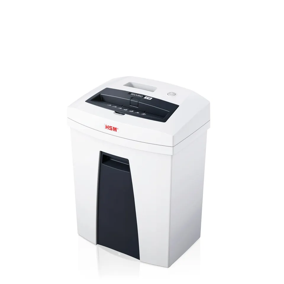 hsm-securio-c16-destructeur-coupe-bandes-p2-14-feuilles-25-l image 1