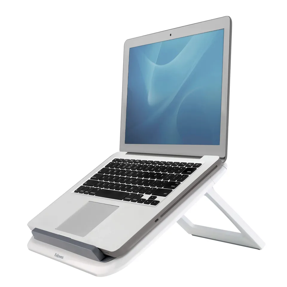 fellowes-quicklift-i-spire-support-ordinateur-portable-pliable-17-blanc image 1