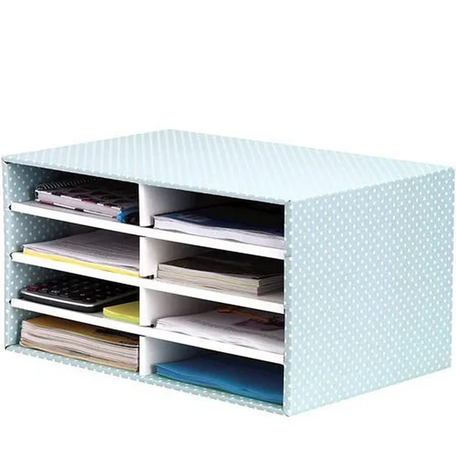 fellowes-bankers-box-module-multi-rangement-trieur-de-bureau-vert-blanc image 1
