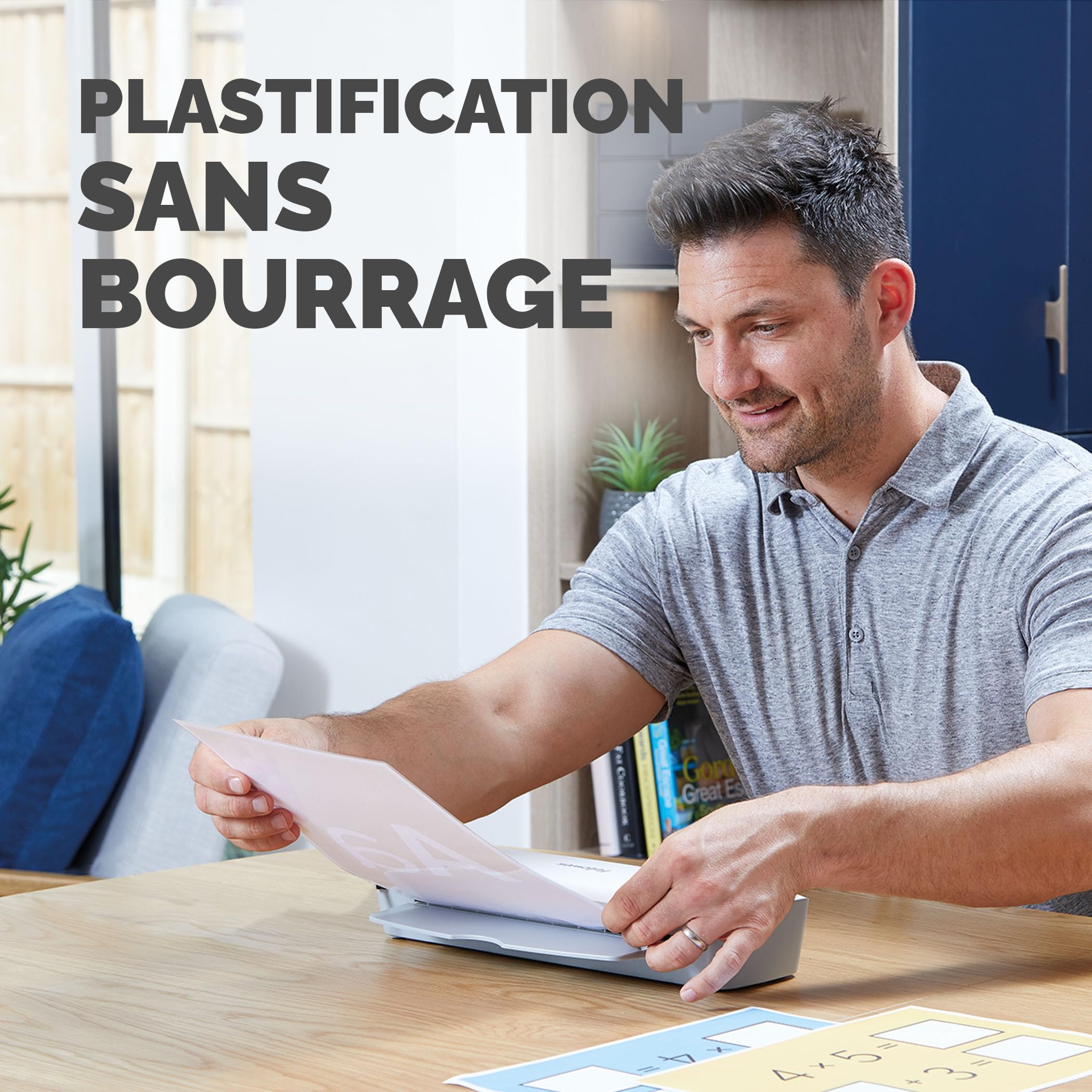 fellowes-ion-4560201-plastifieuse-a3-80-125-microns-avec-10-pochettes-noire image 2