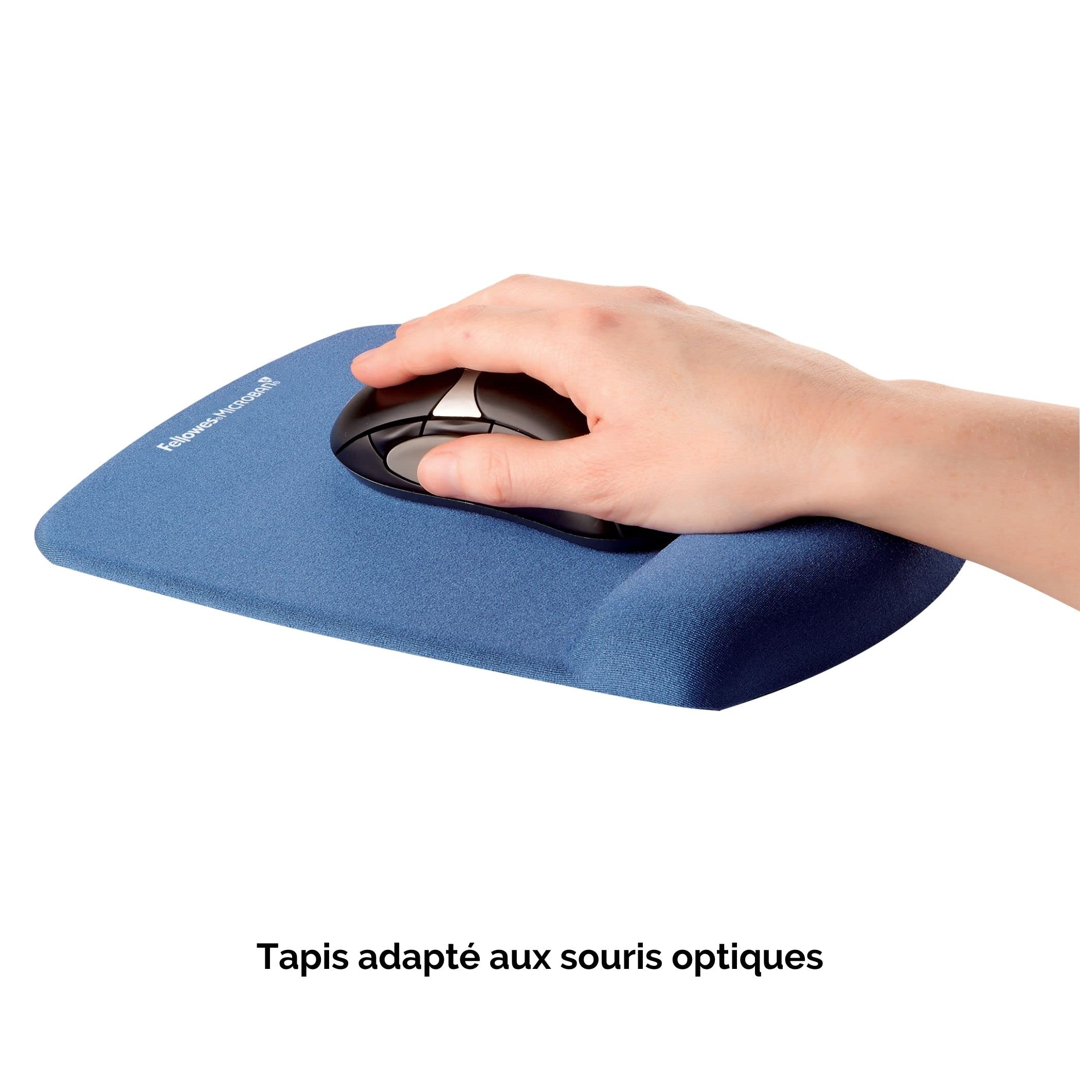 fellowes-plushtouch-tapis-de-souris-repose-poignet-mousse-m-moire-bleu image 5