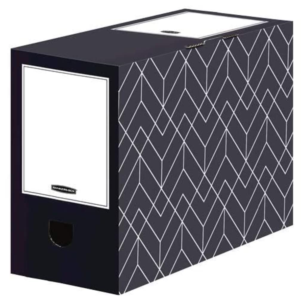 bankers-box-d-co-caisse-d-archives-a4-bleu-ardoise-lot-de-5 image 4