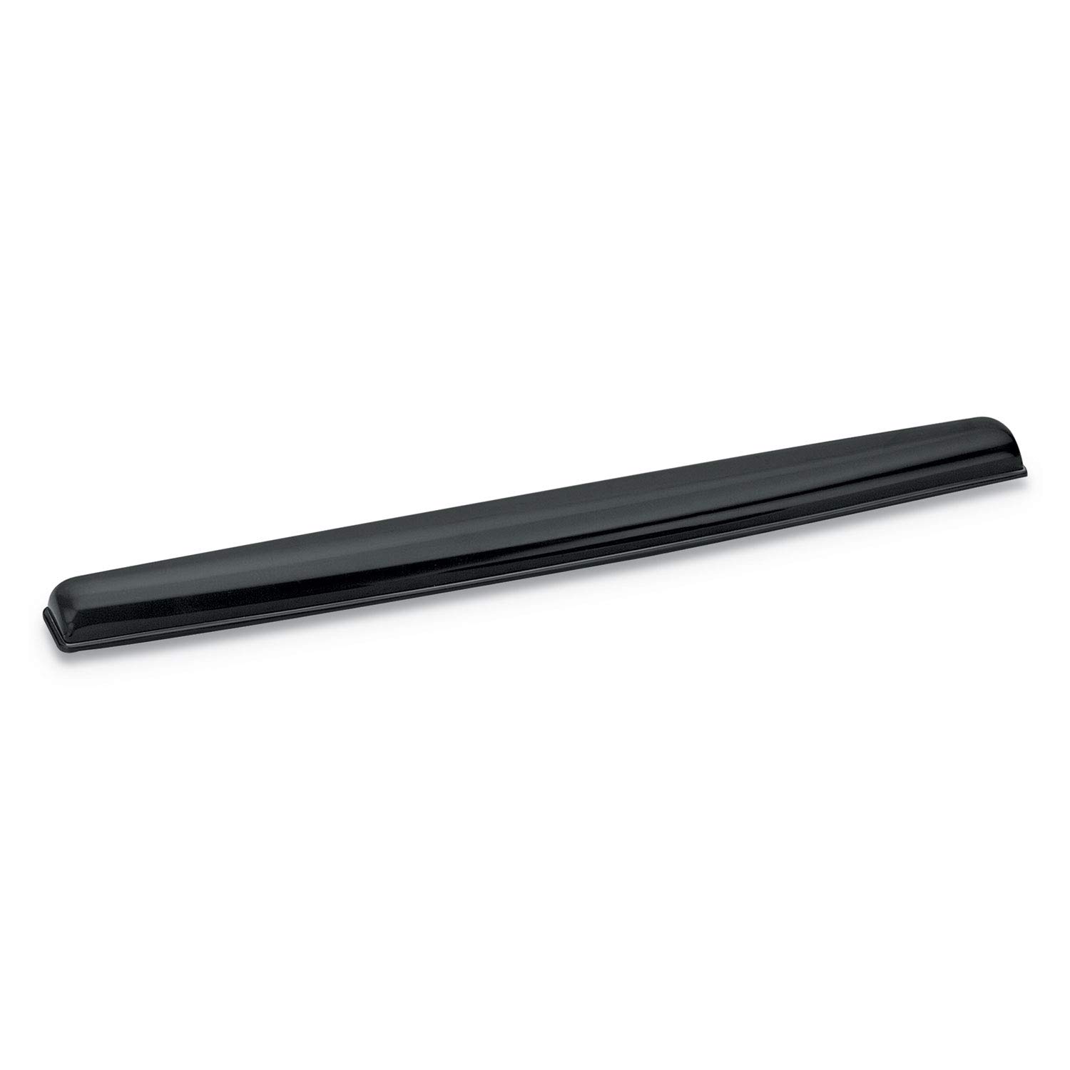 fellowes-9112201-repose-poignets-clavier-crystal-gel-ergonomique-noir-transparen image 1