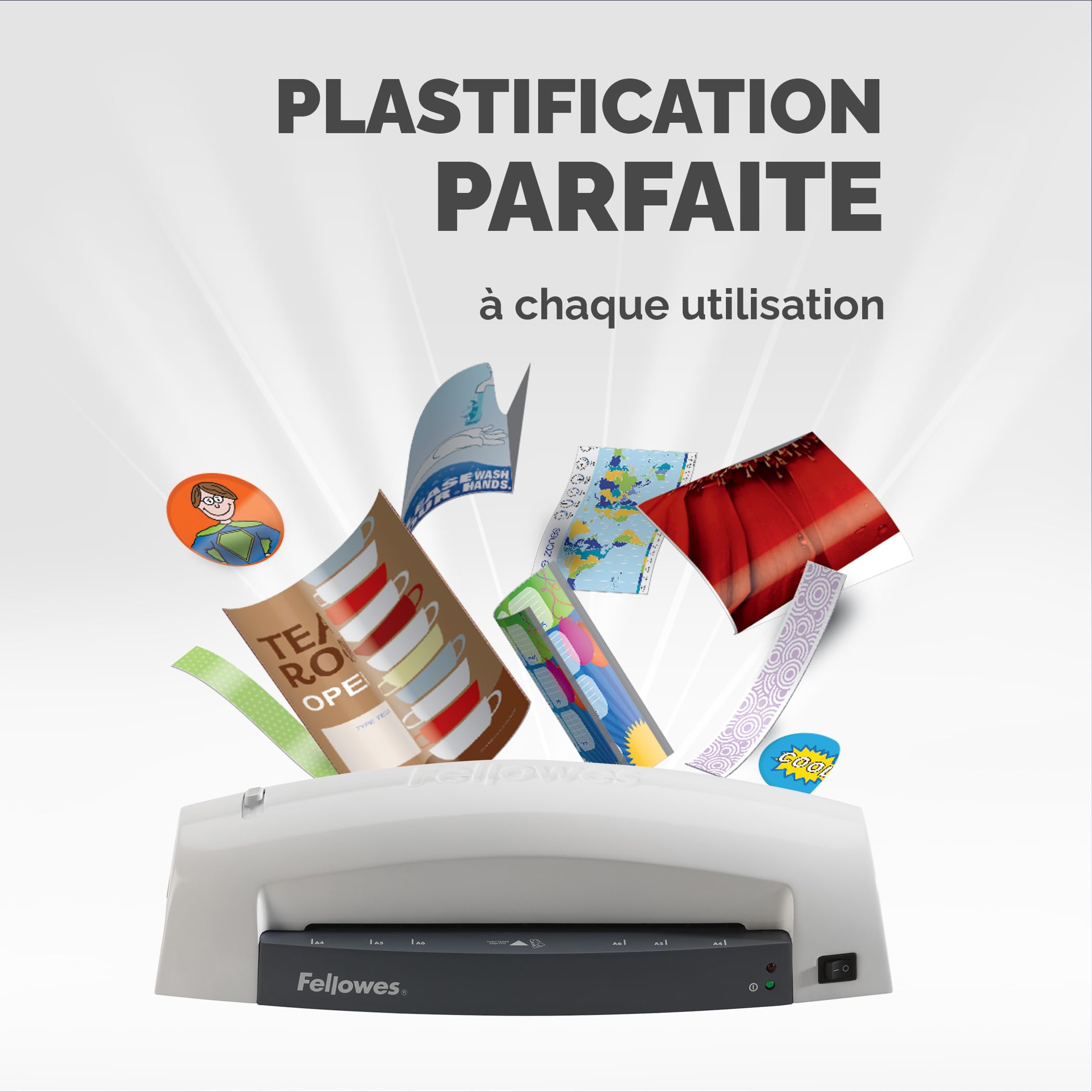 fellowes-lunar-a4-plastifieuse-chaud-80-125-microns-5715601 image 5