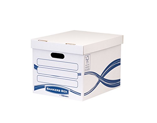 fellowes-bankers-box-basic-caisse-archive-standard-blanc-bleu image 2