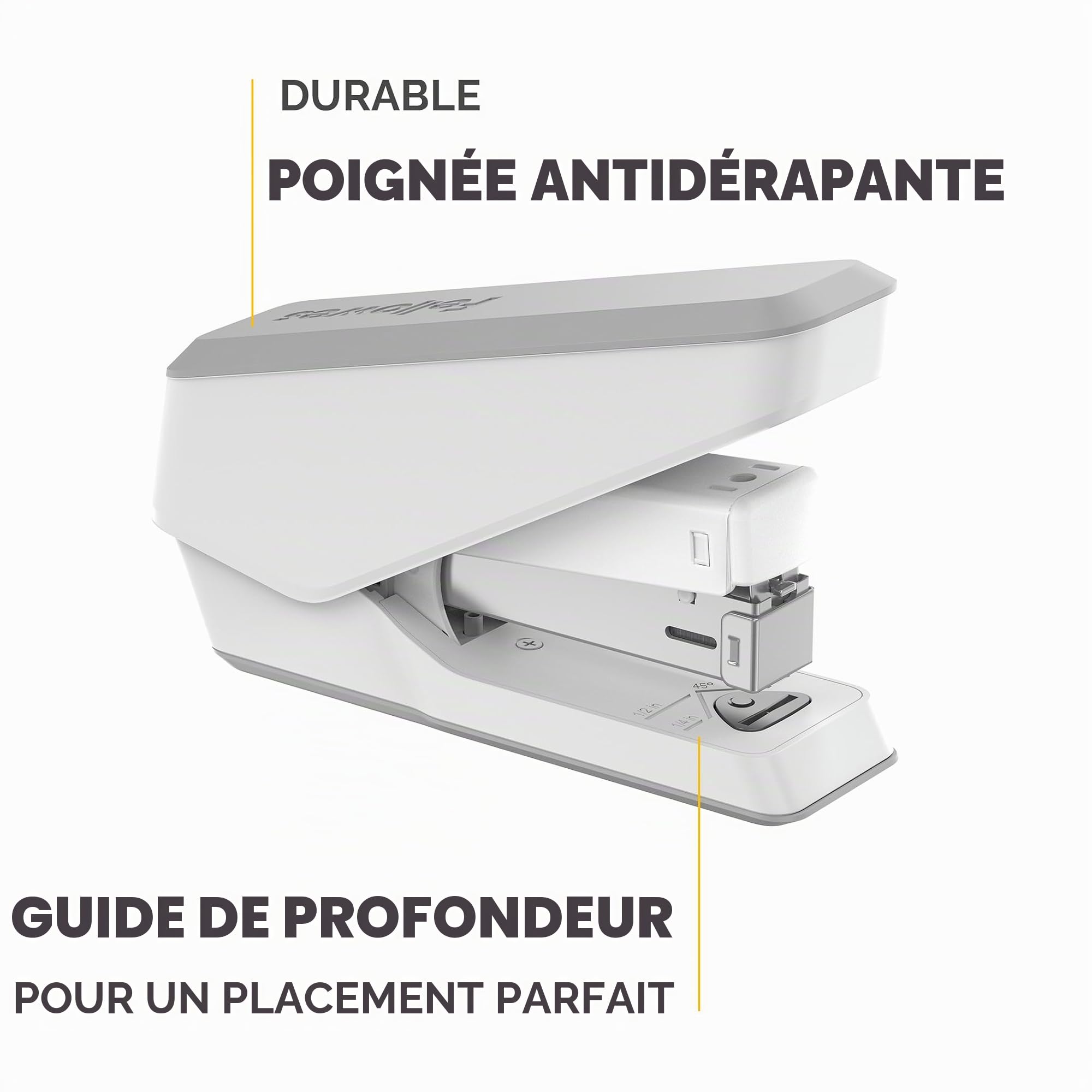 fellowes-lx840-easypress-agrafeuse-demi-bande-25-feuilles-blanc-24-6-26-6 image 5