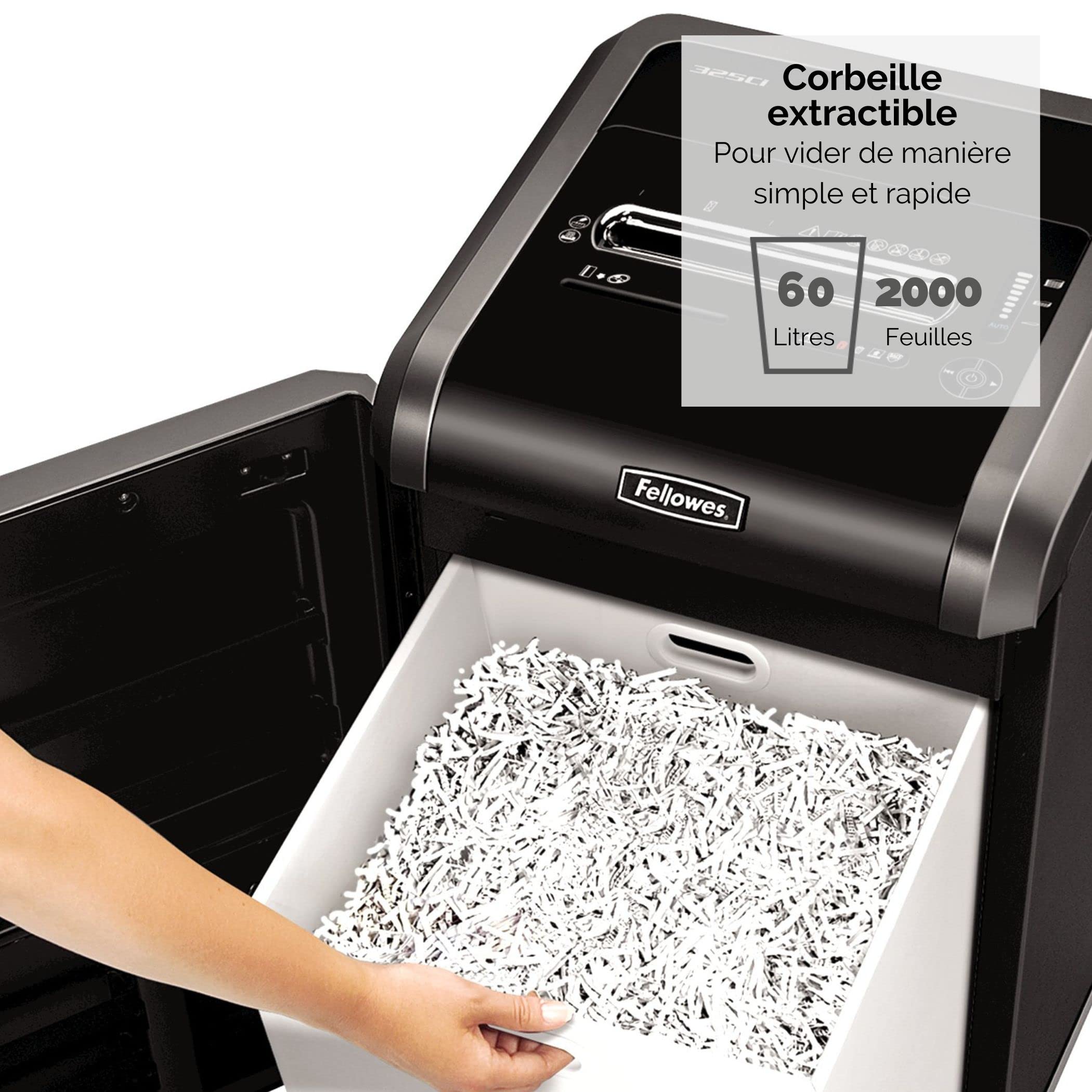 fellowes-powershred-225mi-destructeur-de-documents-microshred-14-feuilles-noir image 4