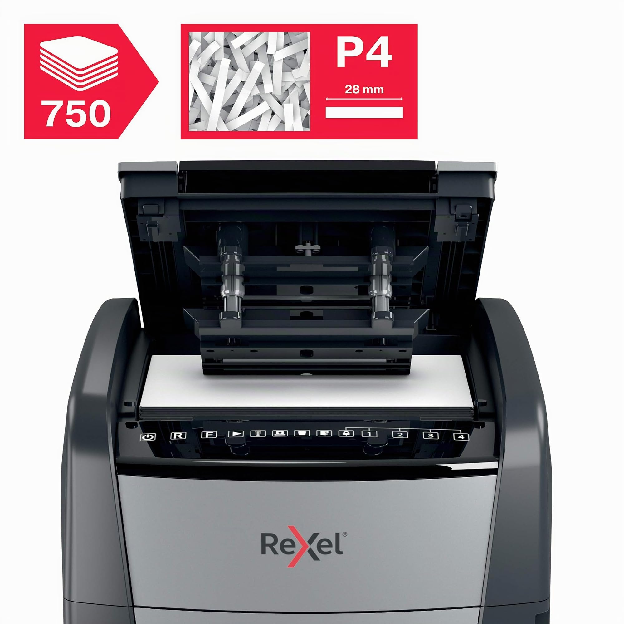 rexel-auto-750x-2020750x-destructeur-automatique-coupe-crois-e-p4-750-feuilles-1 image 2