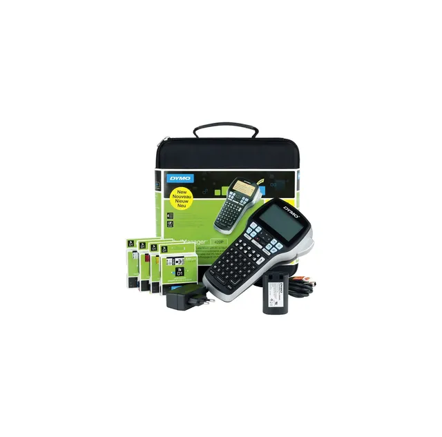 dymo-labelmanager-420p-tiqueteuse-transfert-thermique-usb-mallette image 1