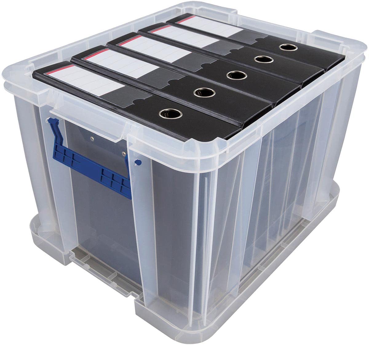 bankers-box-prostore-lot-de-3-bo-tes-de-rangement-36-l-transparentes image 4