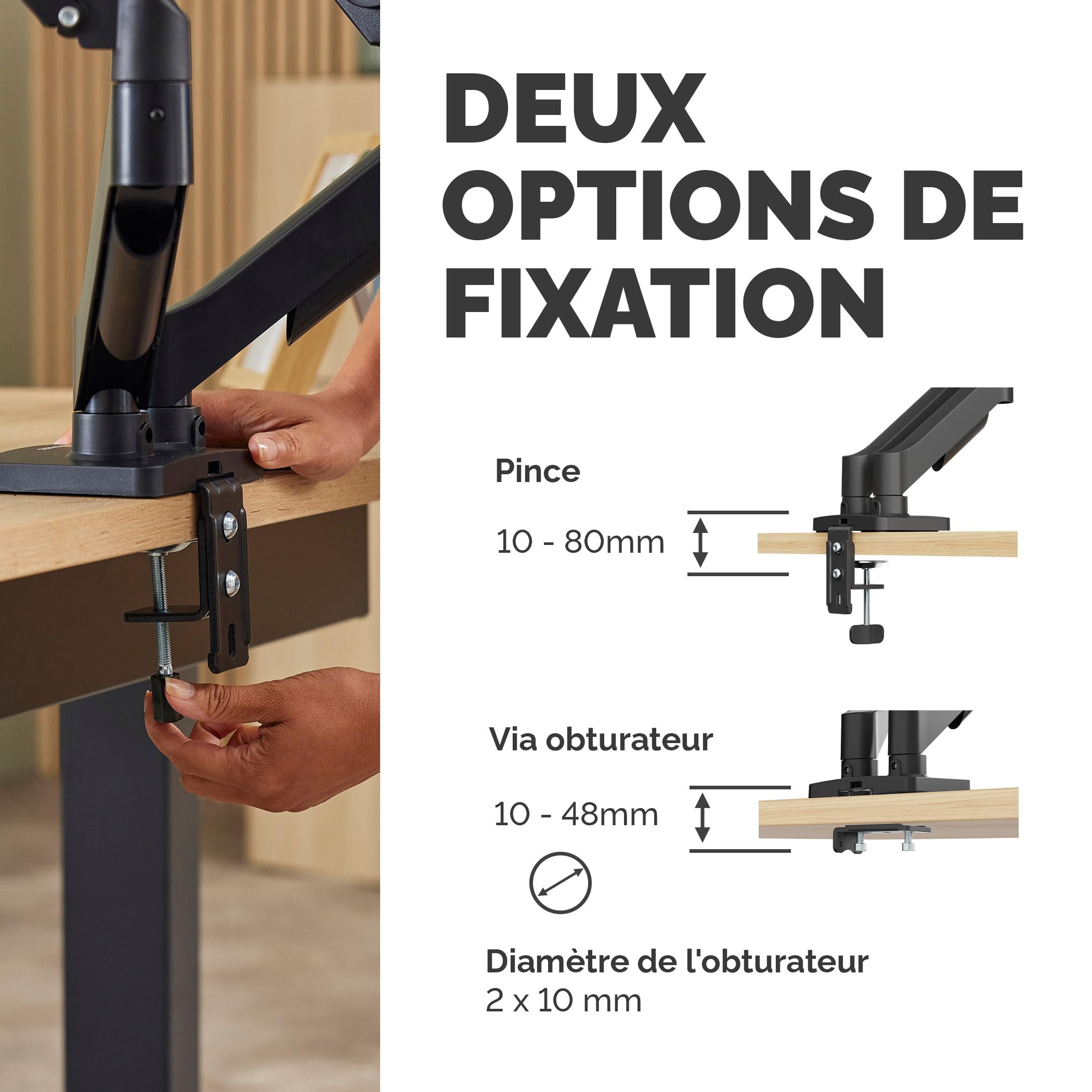 fellowes-everyday-plus-bras-double-crans-ressort-gaz-2x32-9-kg-vesa-75-100 image 5