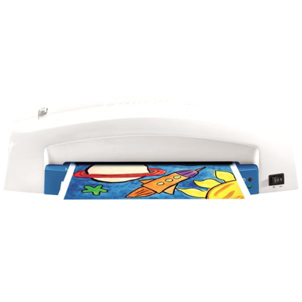 fellowes-lunar-plastifieuse-a4-bleu-pochettes-80-125-microns image 4