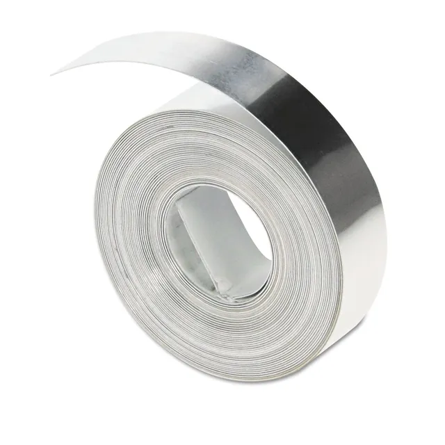 dymo-rhino-m1011-ruban-de-marquage-aluminium-non-adh-sif-12-mm-x-4-80-m image 1