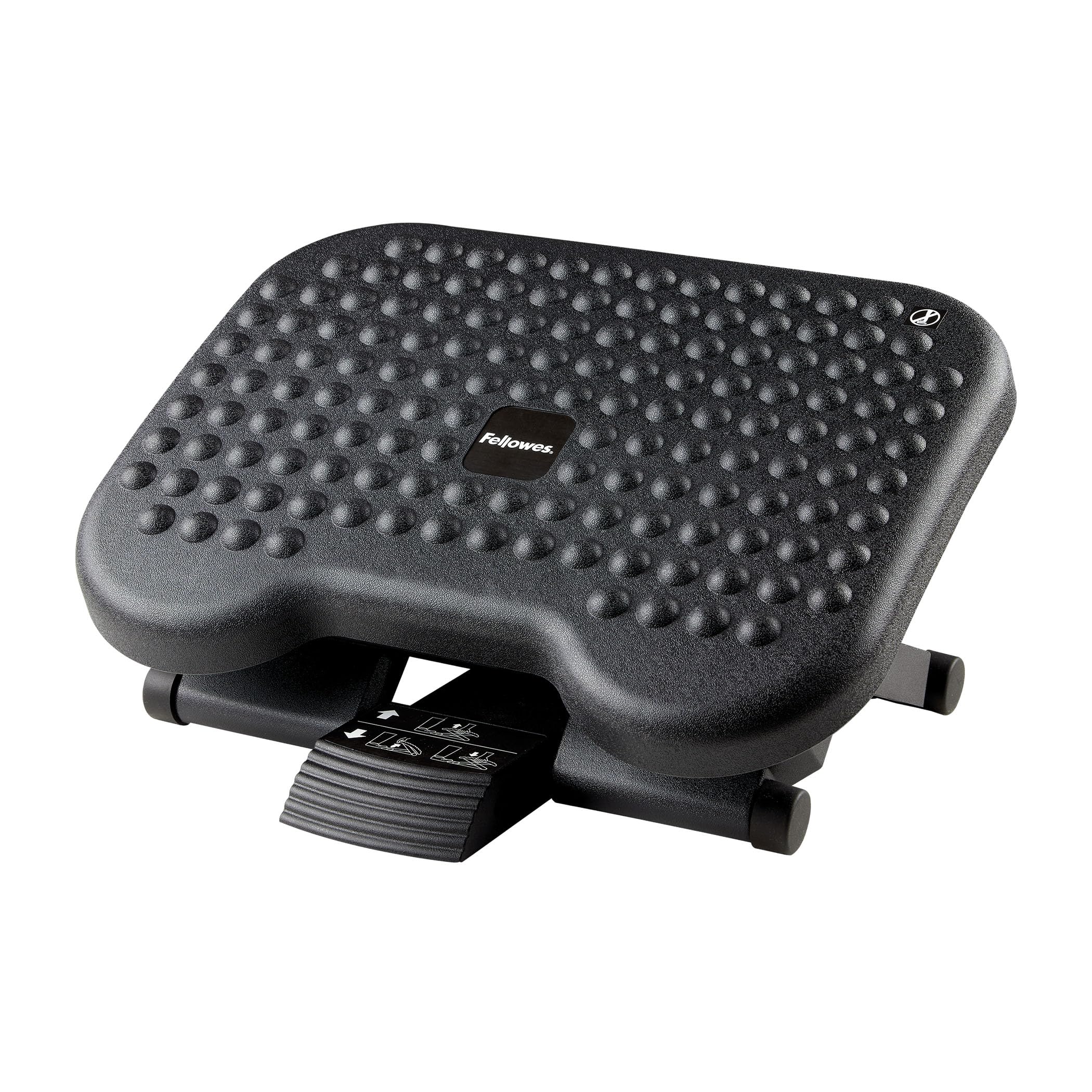 fellowes-everyday-plus-repose-pieds-ergonomique-noir-3-hauteurs image 1